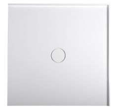 Sapho POLYSAN MIRAI Öntöttmárvány zuhanytálca, 90x90x1,8 cm, fehér 73165