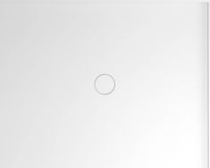 Sapho POLYSAN MIRAI Öntöttmárvány zuhanytálca, 100x80x1,8 cm, jobbos, fehér 73170