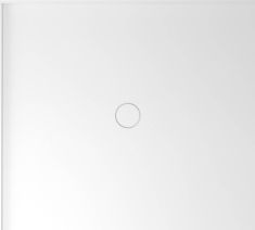 Sapho POLYSAN MIRAI Öntöttmárvány zuhanytálca, 100x90x1,8 cm, balos, fehér 73171