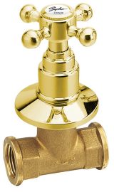 Sapho REITANO ANTEA Hidegvizes szelep, 1/2", arany 3055c