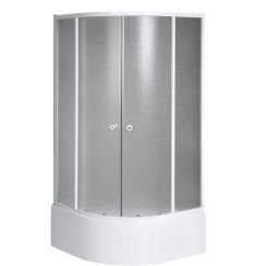 AQUALINE ARLEN íves zuhanykabin, 80x80X150cm, BRICK üveg