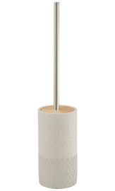 AFRODITE WC-kefe és tartó, cement/szürke