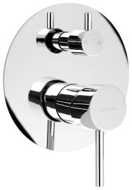 RHAPSODY falba süllyesztett zuhanycsaptelep, 2-irányú váltóval, króm