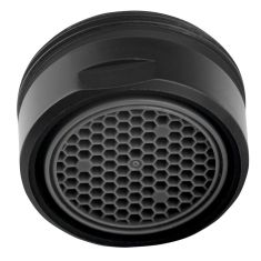 külső menetes perlátor, M24x1, fekete