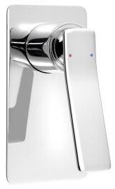 JUMPER falba süllyesztett zuhanycsaptelep, 1-irányú váltóval, króm