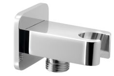 Sapho JUMPER fali fix kézizuhanytartó, vízbekötéses csatlakozóval, króm JM540