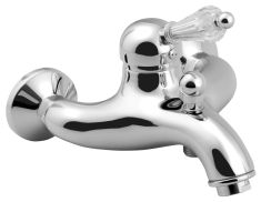 KIRKÉ kádtöltő csaptelep zuhanyszett nélkül, kristály karral, króm