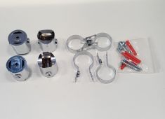 Tartalék rögzítő szett MANISA radiátorokhoz, króm