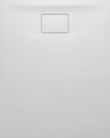 POLYSAN ACORA Öntöttmárvány zuhanytálca, 100x80x3,5cm