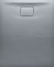 POLYSAN ACORA Öntöttmárvány zuhanytálca, 120x80x3,5cm, szürke