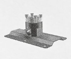 padlósík alatti alaptest, króm