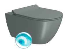 GSI PURA fali WC, SWIRLFLUSH, 55x36 cm matt agave