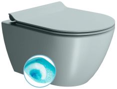 GSI PURA fali WC, Swirlflush, 36x50cm, duál matt jégkék