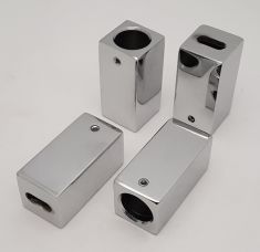 Tartalék rögzítőkészlet METRO radiátorhoz, króm