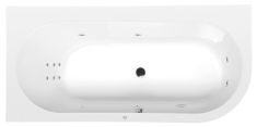 POLYSAN ASTRA L kád, Hidro rendszerrel, 165x80x48cm