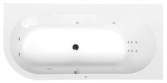POLYSAN ASTRA R kád, Hidro rendszerrel, 165x75x48cm