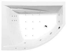 POLYSAN TANDEM L kád, Hidro Air rendszerrel, 170x130x450cm