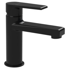 KAI mosdócsaptelep, leeresztő nélkül, matt fekete