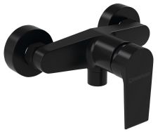 KAI fali zuhanycsaptelep, zuhanyszett nélkül, matt fekete
