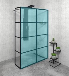 GELCO CURE BLACK fix oldalfal, 350mm, matt fekete