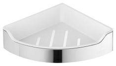 AQUALINE SAMBA sarok szappantartó, polírozott INOX