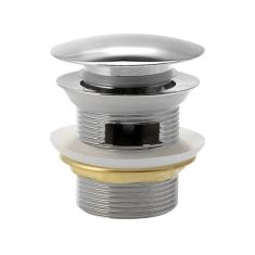 AQUALINE klik-klak kádlefolyó, nagy dugóval, 5/4“, 10-40mm, 60mm, króm