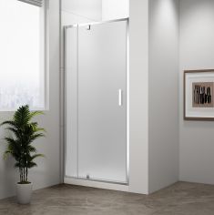 POLYSAN EASY LINE nyíló ajtó, állítható, 760-900mm, BRICK üveg EL1638