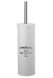 AQUALINE NICEA WC-kefe tartó, fehér