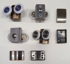 ANTIQUE tartalék görgőszett, 2-2db alsó és felső, bronz