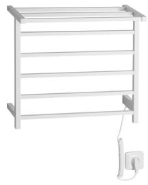 ELZOR elektromos radiátor, 500x470mm, 50W, matt fehér