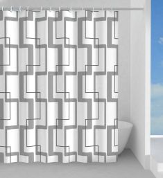 TECNO zuhanyfüggöny, 180x200cm, polyester