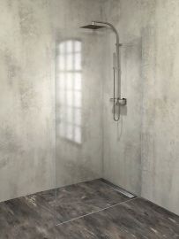 POLYSAN ARCHITEX LINE beépítési szett padlóhoz, falhoz, max:1200mm