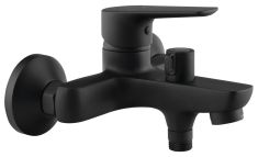 AQUALINE LOTTA kádtöltő csaptelep zuhanyszett nélkül, fekete