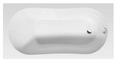 Sapho AQUALINE JIZERA kád, láb nélkül, 140x70x39cm, akril G1470