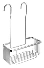 SMART polc, 260x380x200mm, króm