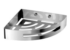 SMART sarokpolc zuhanyzóba, 210x45x210mm, INOX