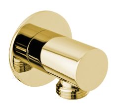 Fali csatlakozó zuhanyhoz, 1/2", arany