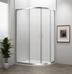 POLYSAN EASY LINE íves zuhanykabin, 1100x800mm, L/R, transzparent üveg