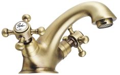 Reitano ANTEA mosdó csaptelep, automata lefolyóval, bronz 3176