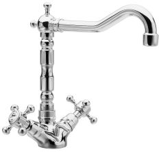 Reitano ANTEA mosdó csaptelep, automata lefolyóval, króm 3371