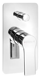 PAX falba süllyesztett csaptelep, 2-irányú, króm