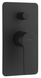 PAX falba süllyesztett csaptelep, 2-irányú, matt fekete