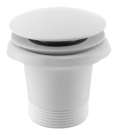 POLYSAN klik-klak kádlefolyó, matt fehér