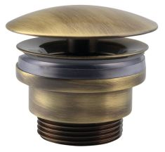 SILFRA nem zárható mosdólefolyó, 5-55mm, bronz