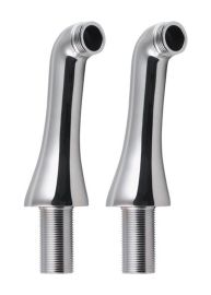 Kádperemre szerelhető csaptelep csatlakozó (pár), króm 9851 Sapho