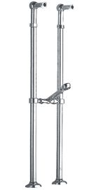 Térben álló csaptelep csatlakozó (pár), retro, króm 9841 Sapho