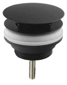 OMP TEA mosdólefolyó, 1"1/4, fekete