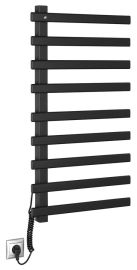 ELCOR elektromos törölközőszárító radiátor, 480x920x50mm, 128W,matt fekete