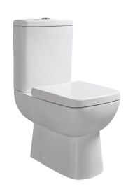 Sapho TYANA SHORT kombi WC, hátsó kifolyású, tartállyal, öblítőmechanikával, 35x58,5cm 72200EW
