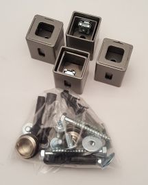 Tartalék rögzítőkészlet METRO LIGHT radiátorhoz, ezüst